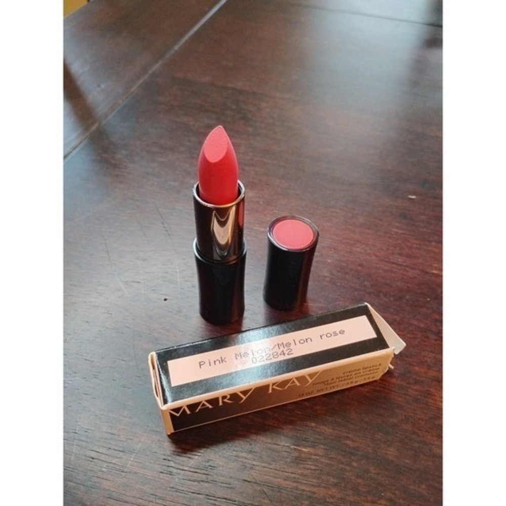 Mary Kay Creme Lipstick Pink Melon Melon Rose 022842 New in Box 0.13 oz‎ 3.6 g